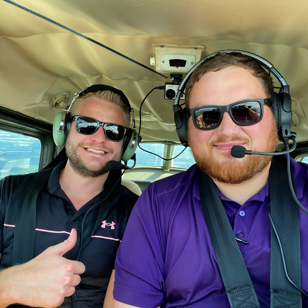 An Afternoon Flight With A Passenger